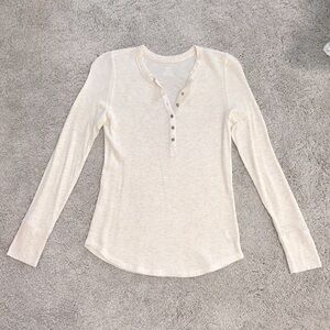 NWT Aerie Waffle Long Sleeve